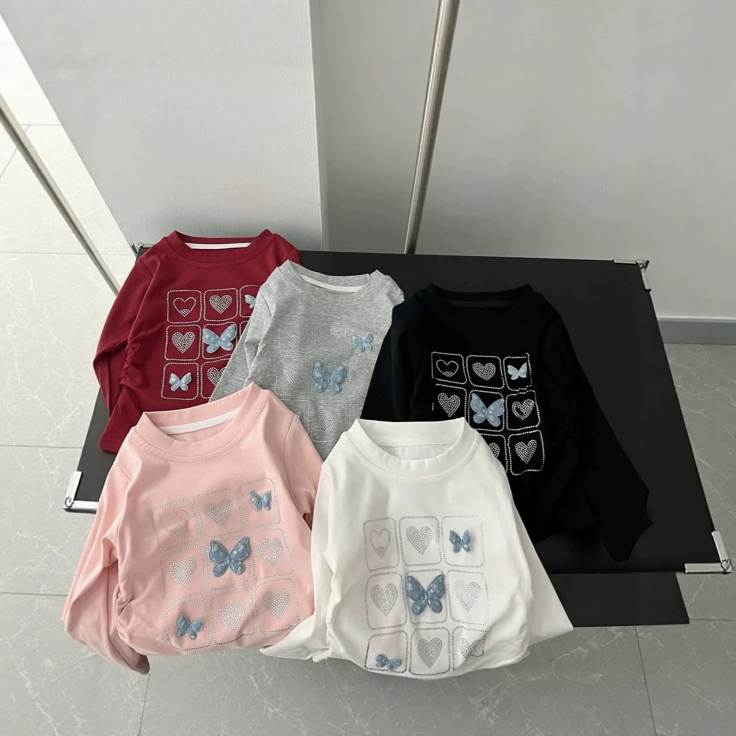 Rantuo Autumn 2026 Autumn Children's Cartoon Sweaters for Middle and Older Children Autumn Dopamine Color Long Sleeve Tops Cross-border