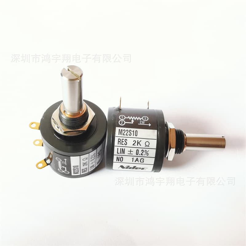 M22S10 2K wire wound potentiometer COPAL imported original genuine 2K5K10K precision multi-turn potentiometer