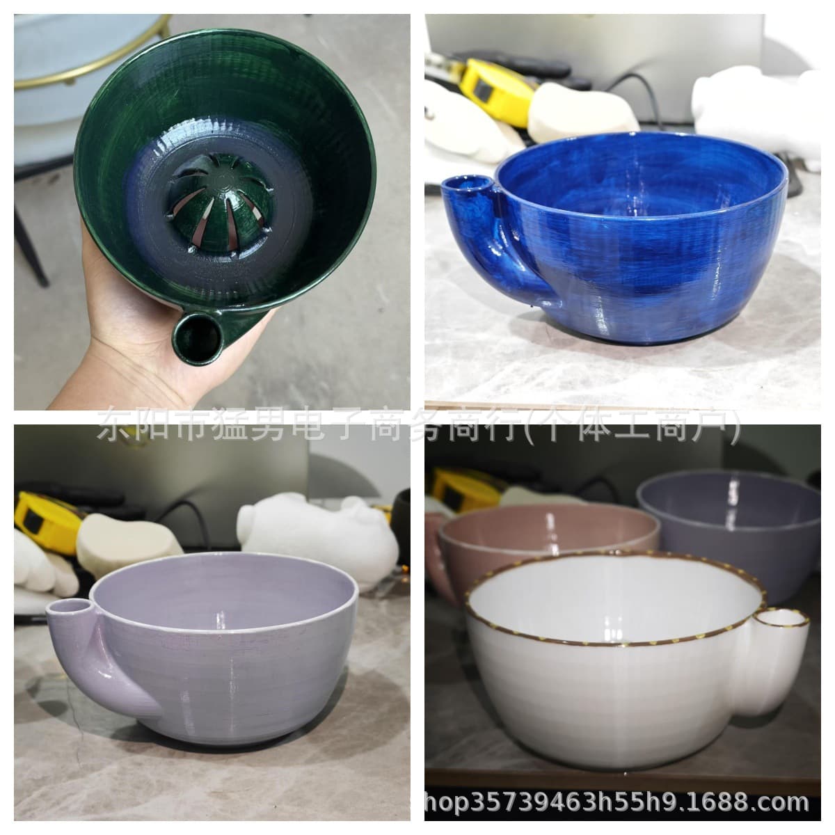 New Cross-Border Product Berry Swirl Bowl 3D Printed Berry Swirl Bowl Novelty Home Kitchenware