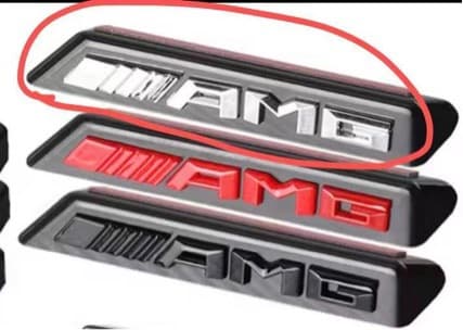Suitable for Mercedes-Benz AMG modification, star-studded mid-grid small logo car sticker, A-class C-class, E-class GLC mid-grid logo decorative logo