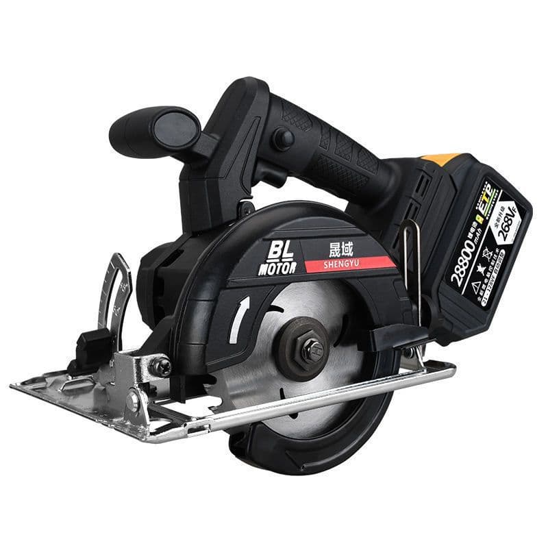 Compatible 48V88VF Lithium Battery 5-inch Electric Circular Saw Charging Handheld Woodworking Electric Saw Brushless Cutting Machine Hand Saw