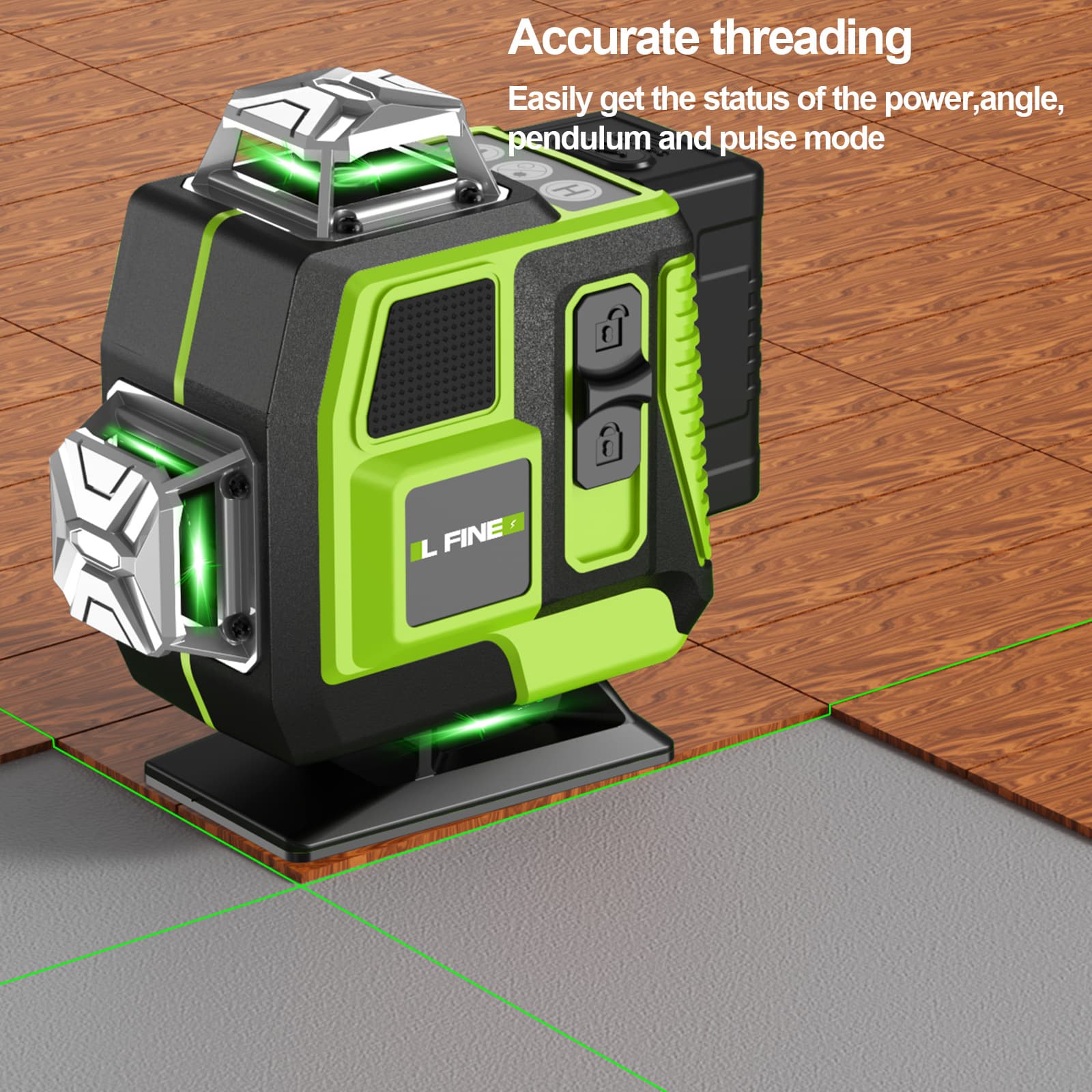 LFINE4D16 line 3D12 line green light level laser level line projection Laser level wholesale
