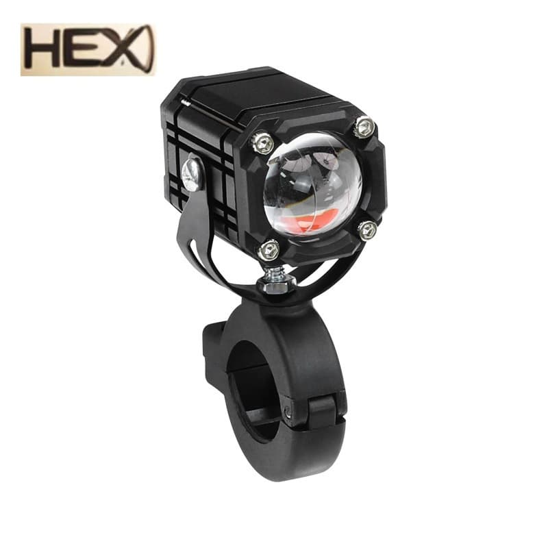 Electric Vehicle Demon Eye Headlight, Motorcycle Road Light, External Waterproof Strong Light Lens, Flashing High/Low Beam Front Light
