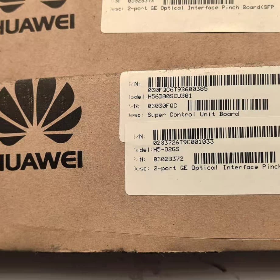 Huawei H56D00SCUB01 board is compatible with Huawei MA5600 series broadband DSLAM systems.