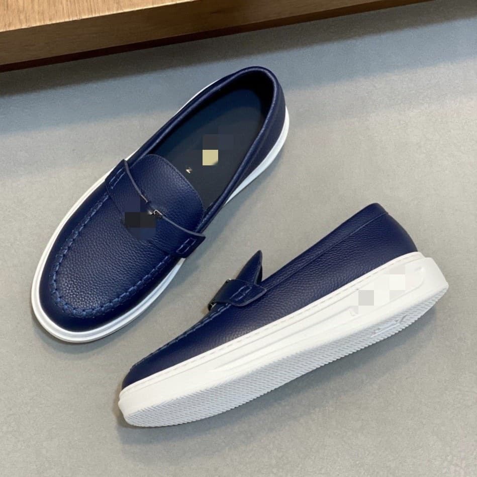 1:1 Original original box, original box, loafers, men's slip-on slip-ons, hairstylist shoes, Oxford shoes