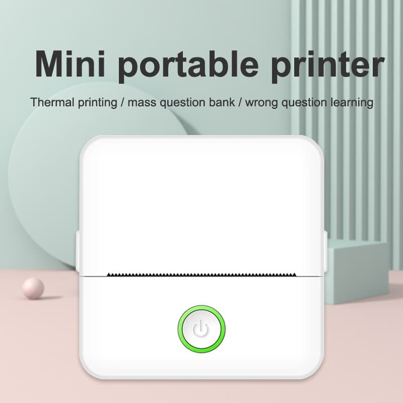 X6 Mini Printer Portable Photo Thermal Inkless Bluetooth Student Pocket Machine Small Home Label Printer