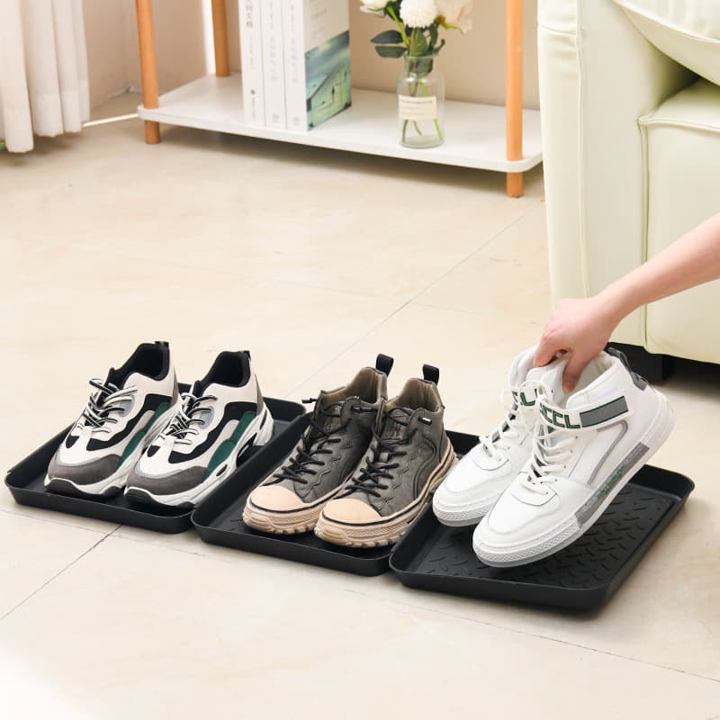 Car shoe tray, car seat trunk umbrella storage tray, car shoe box, household daily necessities plastic tray