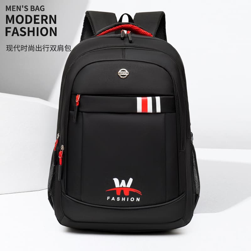 New Men's Business Laptop Backpack for Business Travel, Large Capacity Outdoor Travel Bag, Middle School Student Backpack