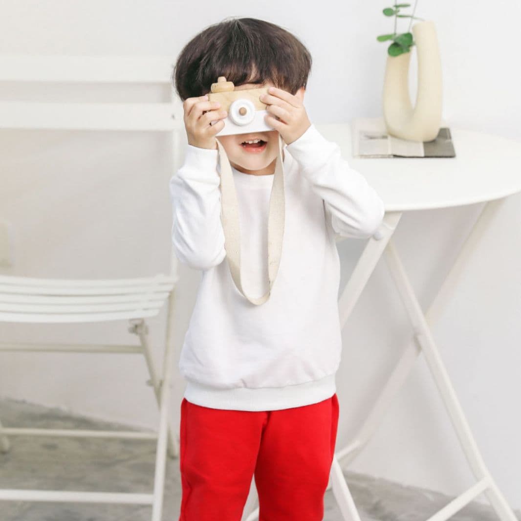 Children's Sweater New Spring Solid Color Boys Korean Round Neck Top Girls Spring Long Sleeve Fashion