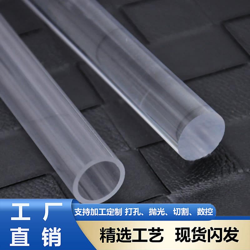 Transparent Pmma Clay Sticks Solid Ultra-light Colored Clay Soft Tools Acrylic Rods For Pottery Modeling