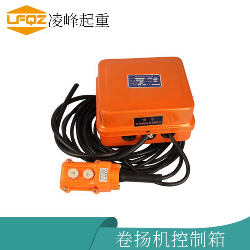 Winch control box switch 380V waterproof type crane industrial wired/wireless remote control 36V low voltage.