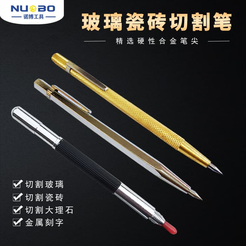 Factory Tungsten Carbide Tile Scribing Pen Engraving Pen Scriber Roller Glass Cutter Floor Tile Marking Pen