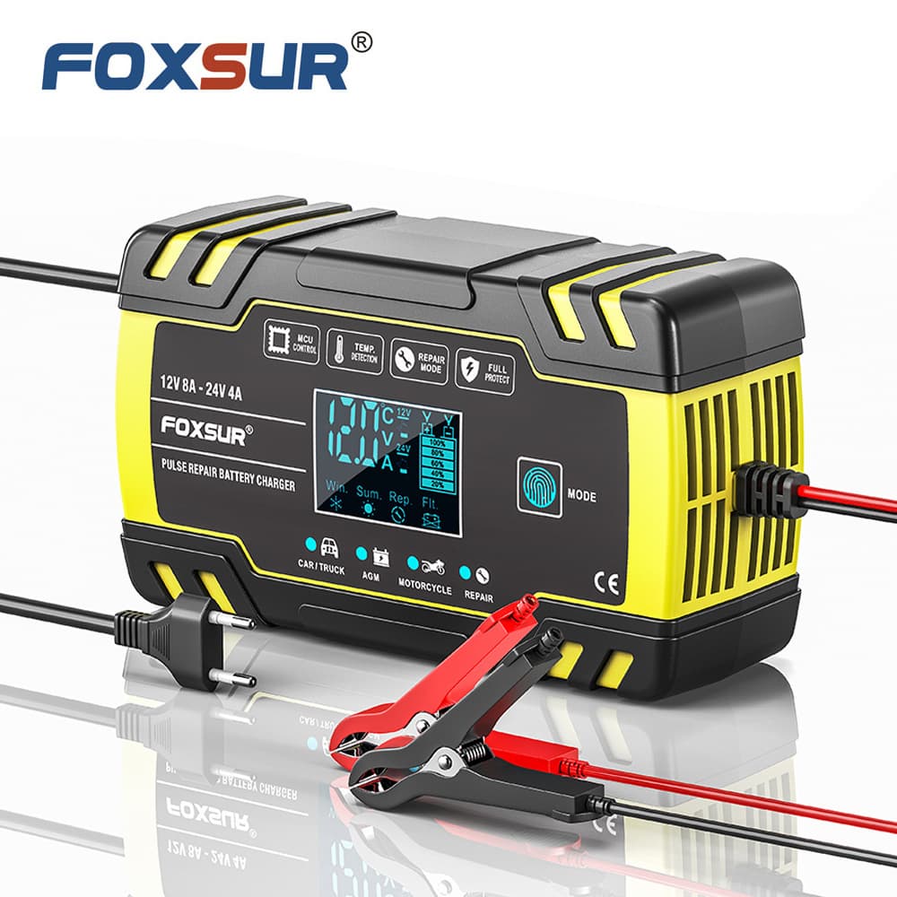12V 24V Golf Truck Motorcycle Car Lead Acid Battery Charger