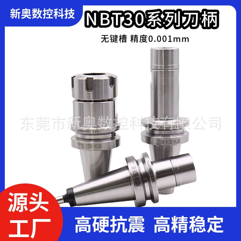 NBT30 precision engraving machine stainless steel no wind resistance NBT30-SK10/16 tool holder FMB face milling SDC back pull tool holder