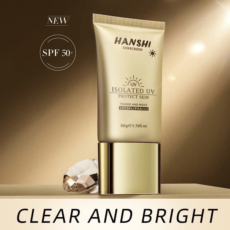 50g Sunscreen Cream Tube SPF50 +++ Face Sunscreen Moisturizing UV Protection Cross-border