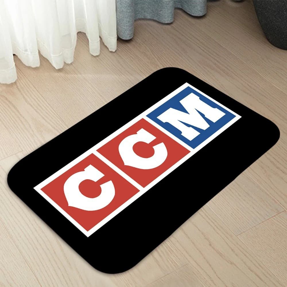 Cross-border Amazon Baseball Doormat Entry Decoration Water-Absorbent Dirt-Resistant Foot Mat Shoe-Changing Area Wear-Resistant Easy-to-Clean Door Mat