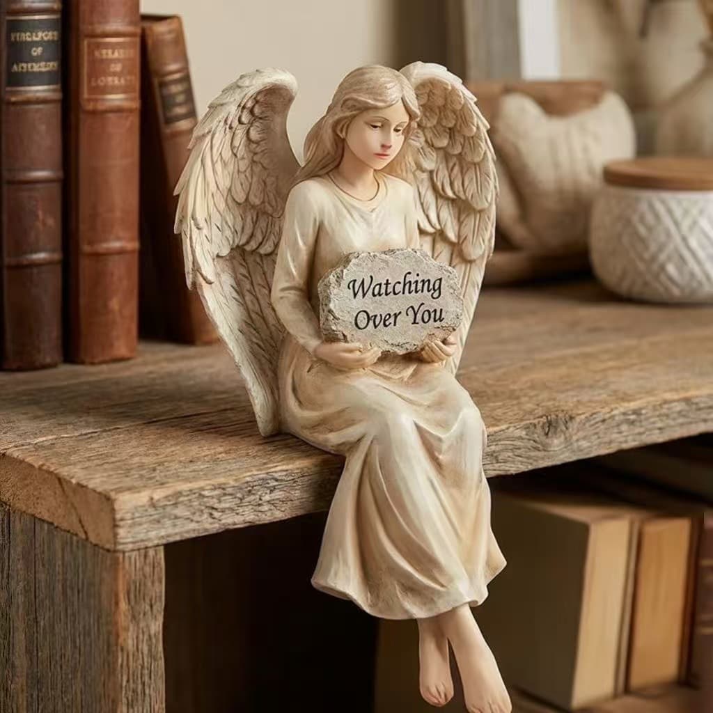 Cross-border New Guardian Angel Shelf Sitter Angel Sitting Ornament Home Decoration Gift