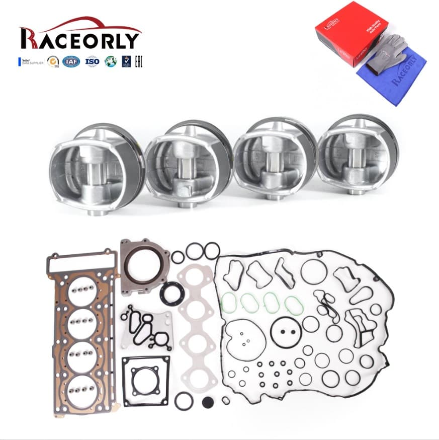 Piston Overhaul Kit for Mercedes Engine C200K CLK200K W203 1.8L M271 910 950
