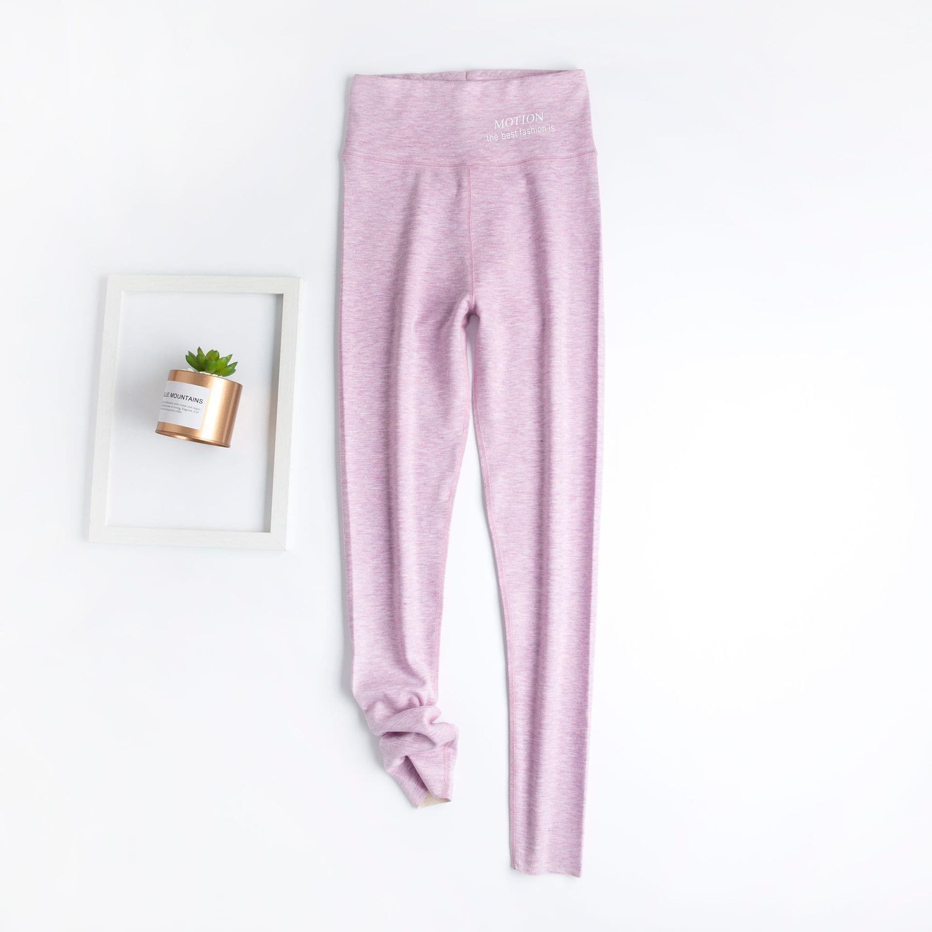 Deerong Silk Seamless Thermal Fleece-Lined Warm Pants Wool Pants School Uniform Essential Women's Cotton Knit Pants Winter Autumn Inner Wear
