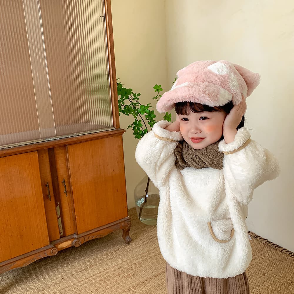 Non-refundable Original Price 33 Girls Winter Kids Double-Sided Fleece Coat, Warm Korean Style Cotton Jacket for Toddlers and Children, Thick