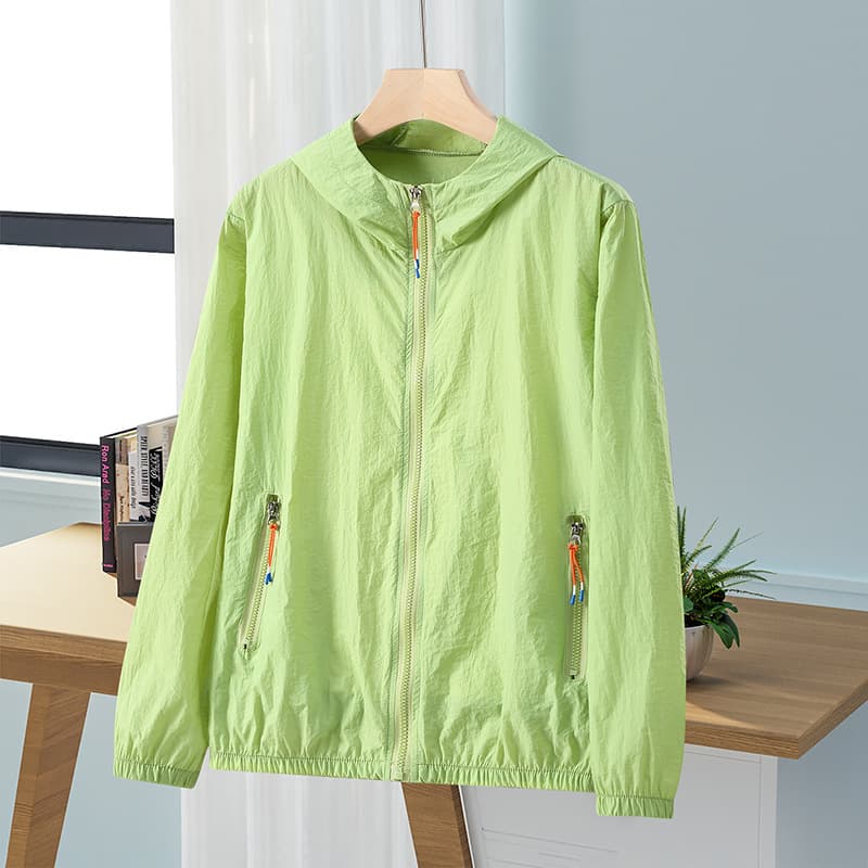 Cross-border summer new style sun protection clothing for men and women casual hooded plus size jacket men's summer thin sun protection clothing for men and women trendy