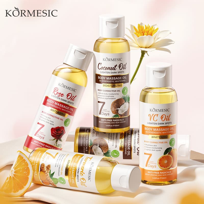 KORMESIC Turmeric Body Massage Oil Moisturizing Nourishing Factory Direct Supply