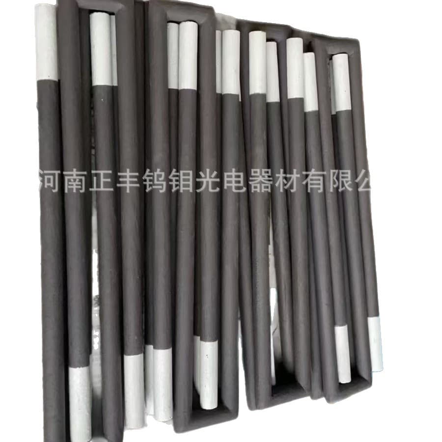 Manufacturer producing equal diameter silicon carbide rods, U-shaped rods, big-head rods, thick-end type silicon carbide rods, kiln accessories