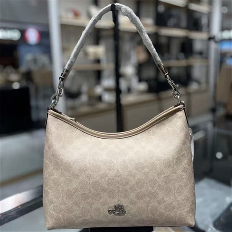 Koujia 2025 New High-Quality Laurel Monogram Hobo Bag Shoulder Crossbody Underarm Bag Large Capacity Women's Bag