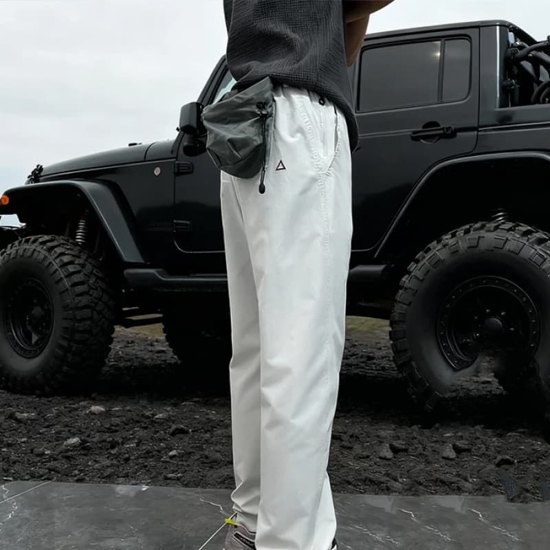 Summer New Outdoor Breathable Quick-Dry Straight-Leg Sport Fashion Versatile Unisex Loose Casual Pants