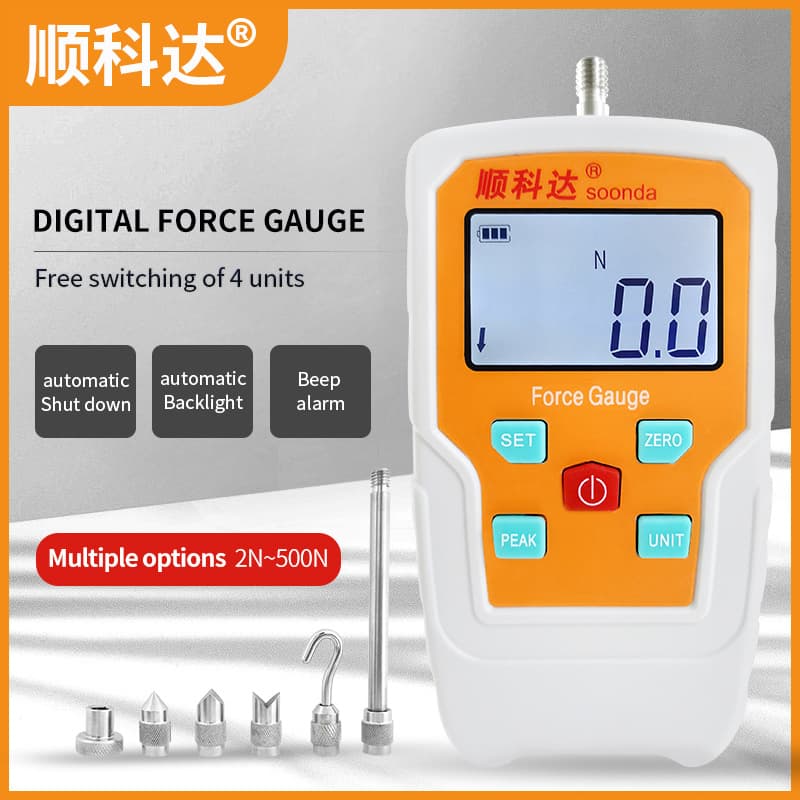 Foreign Trade English Version Push-Pull Force Gauge Push-Pull Tester Thrust Gauge Pressure Gauge Spring Tension Meter