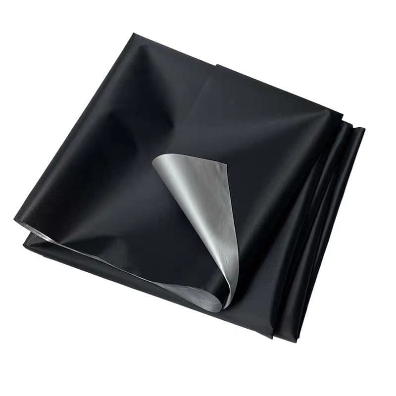 [Single-sided silver blackout fabric] UV laboratory/factory darkroom blackout cloth, sunshade fabric, full blackout fabric