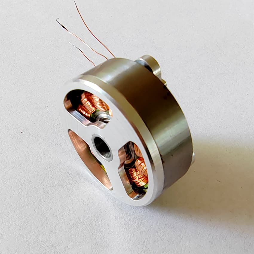 Huizhou factory custom brushless DC motor micro brushless small motor pure aluminum alloy motor accessories