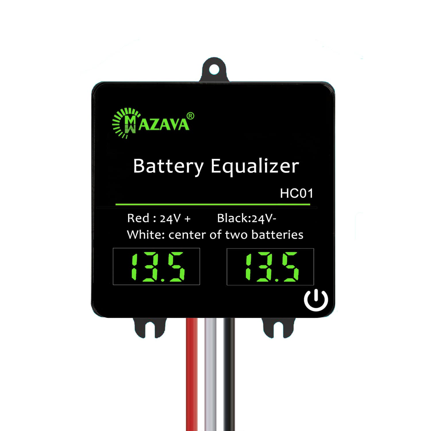 HC01-SW battery equalizer 24V series lithium ion with display switch battery lead-acid lithium iron phosphate