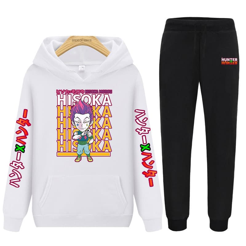 In Stock ~ Hunter x Hunter Sportswear Casual Set Hoodie Pullover Couples Sweatshirt Men