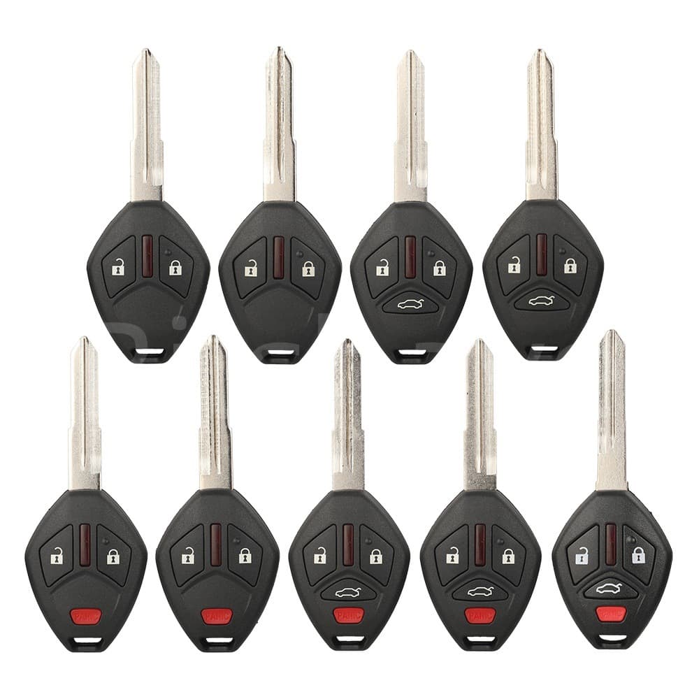 Suitable for 2-Key, 3-Key, 4-Key Mitsubishi Lancer Outlander Endeavor Straight Remote Control Car Key Shell Mit11R
