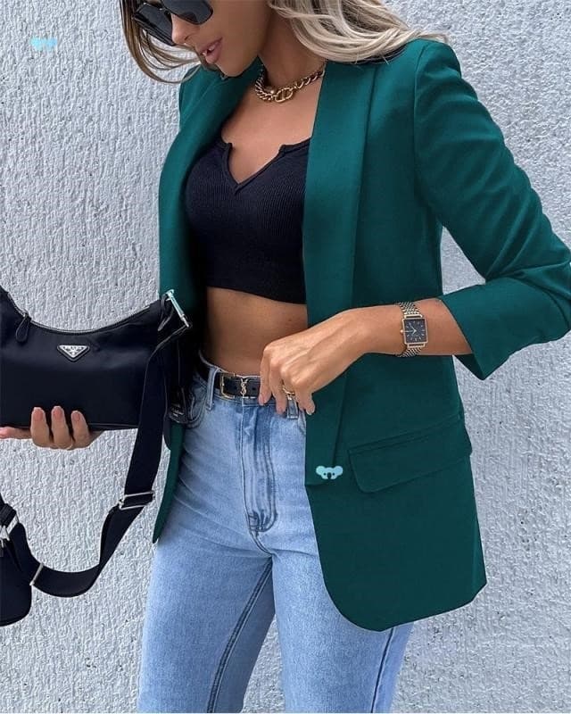for Blazers Jacket Work Elegant Blazer Women Formal ladies