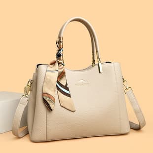 Factory Wholesale Middle-aged Women's Handbag Mom Bag Crossbody Bag 2025 New Style Large Capacity Women's Bag
