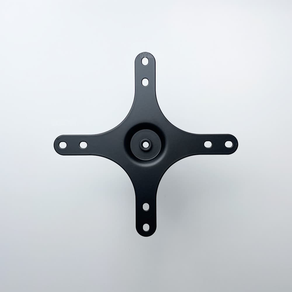 Portable screen stand for industrial LCD monitors, small displays, VESA connector, 1/4 inch universal accessory