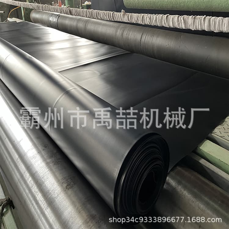 Thickened HDPE Black Geomembrane for Artificial Lake Anti-Seepage, Waterproof Slope Protection, and Biogas Pit Polyethylene Membranes