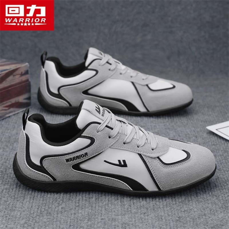 Warrior Men's Shoes German Training Shoes Men's 2026 New Summer Breathable Canvas Shoes Men's Sports Shoes Skate Shoes