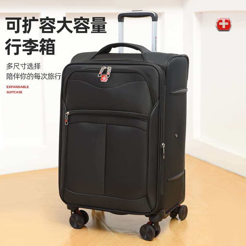 Large-Capacity Luggage Suitcase, Factory Direct Sale, Oxford Cloth Travel Suitcase, Shock-Absorbing Universal Wheel Password Suitcase