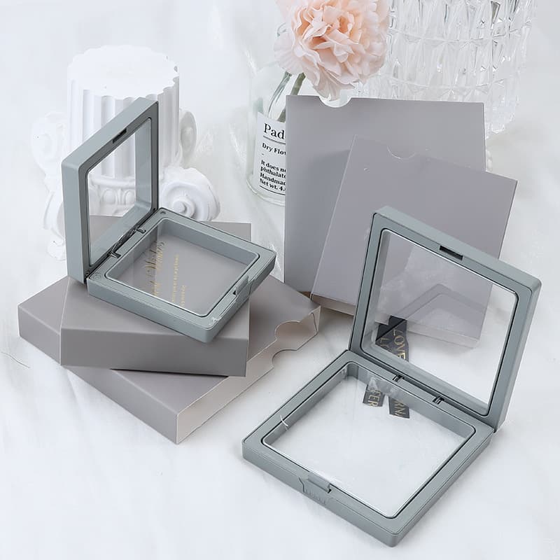 Cross-border Hot Selling Crown Waist Jewelry Box PU Leather Ring Box Christmas Gift Box Small Jewelry Packaging Box Accessories