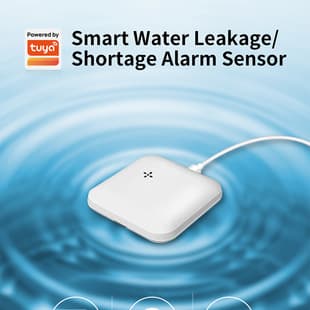 Tuya ZigBee Water Leak Sensor, Smart Home Water Leak Alarm, Intelligent Water Leak Sensor