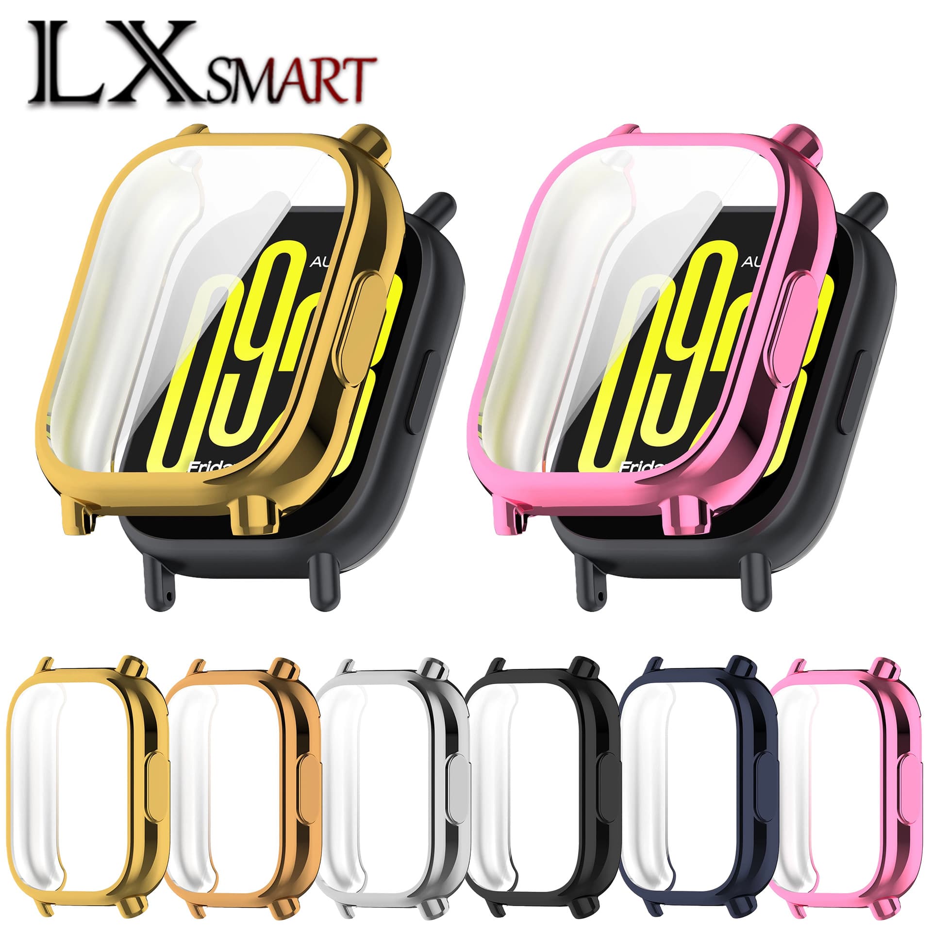 Suitable for Redmi 6/5 Youth Edition Watch5Lite Tpu Full Cover Case Redmi Watch5 Active Watch Case