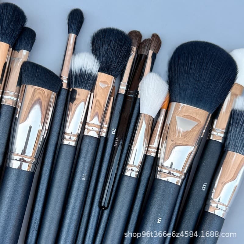 MC Eye Shadow Brush, Nose Shadow Brush, Contour Brush, Foundation Brush, Blush Brush, Powder Brush, Highlighter Brush, Concealer Brush, Eyebrow Brush, Eyeliner Brush