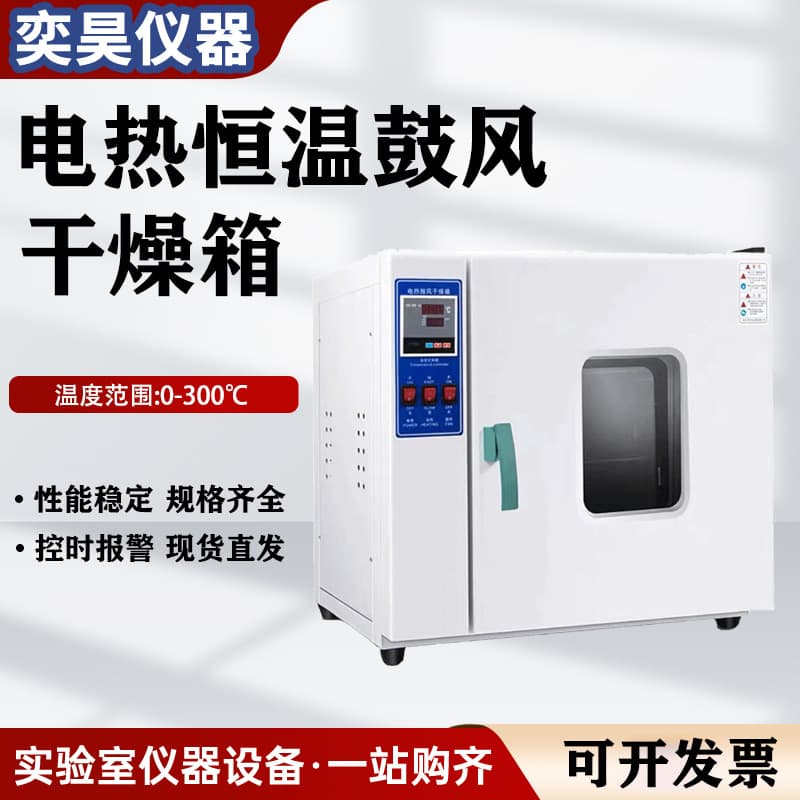 Electric Hot Air Drying Oven, High-Temperature Heating Small Industrial Oven, Laboratory High-Temperature Oven, Constant Temperature Dryer