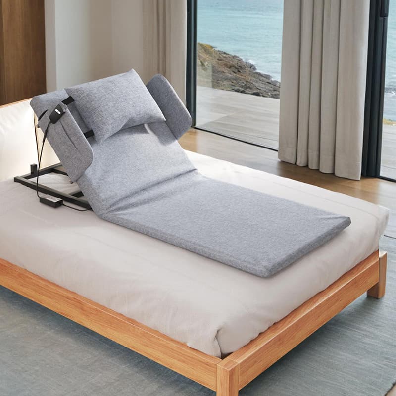 Home use rising aid, elderly bed backrest lifting pad, electric remote control nursing mattress