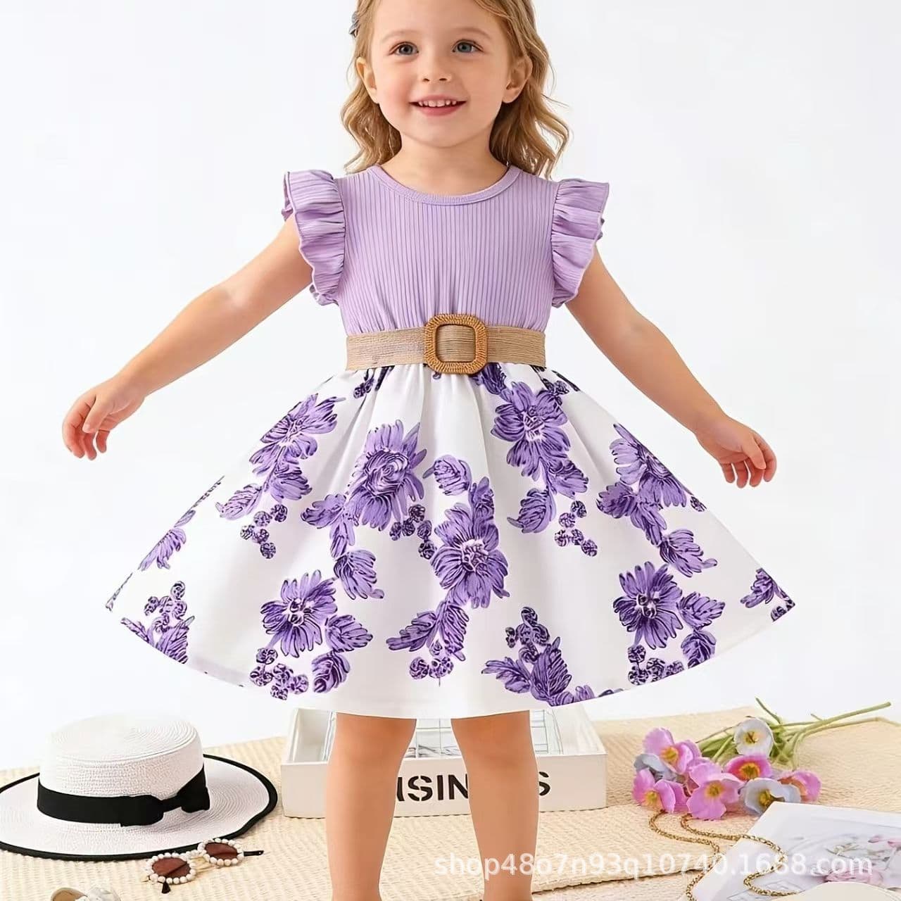 Summer Party Dress for Girls Kids Clothing