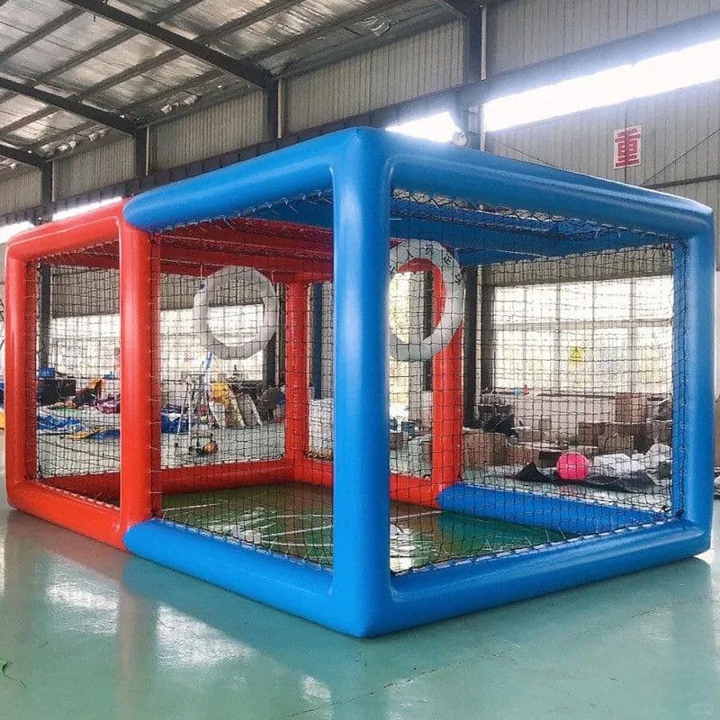 Drone Soccer Field Inflatable Air Fence Competitive Flight Training Drone Soccer Goal Kids Arena