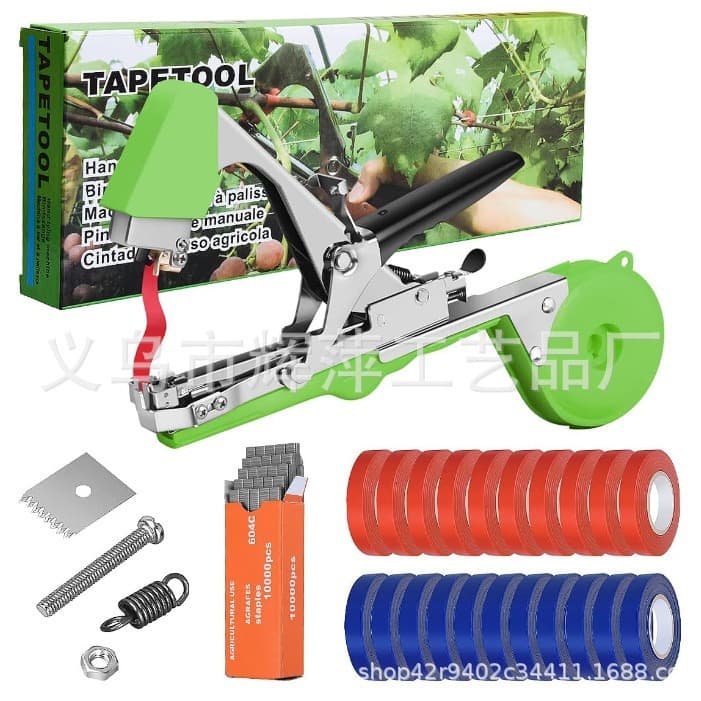 Cross-border new tapetool new tying machine grape vine tying machine tomato vine tying machine cucumber vine tying gun tying machine